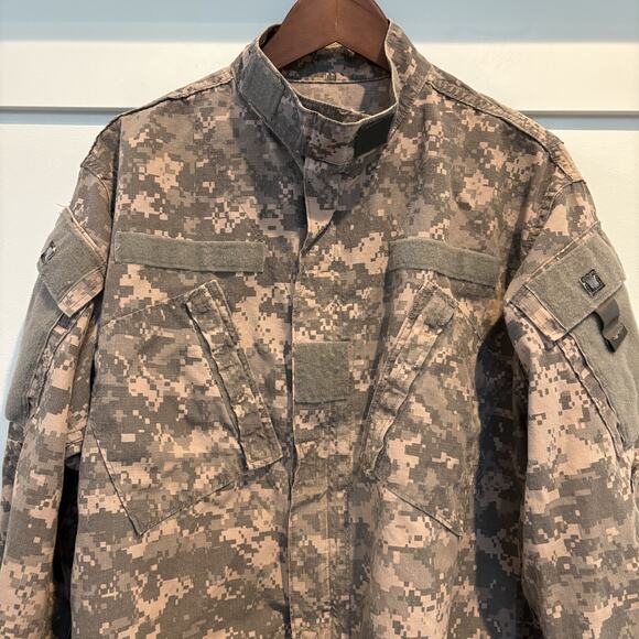 US Army ACU Jacket Mens Size Medium-Long UCP Digicam 2000s Combat Shirt Military - Picture 3 of 13